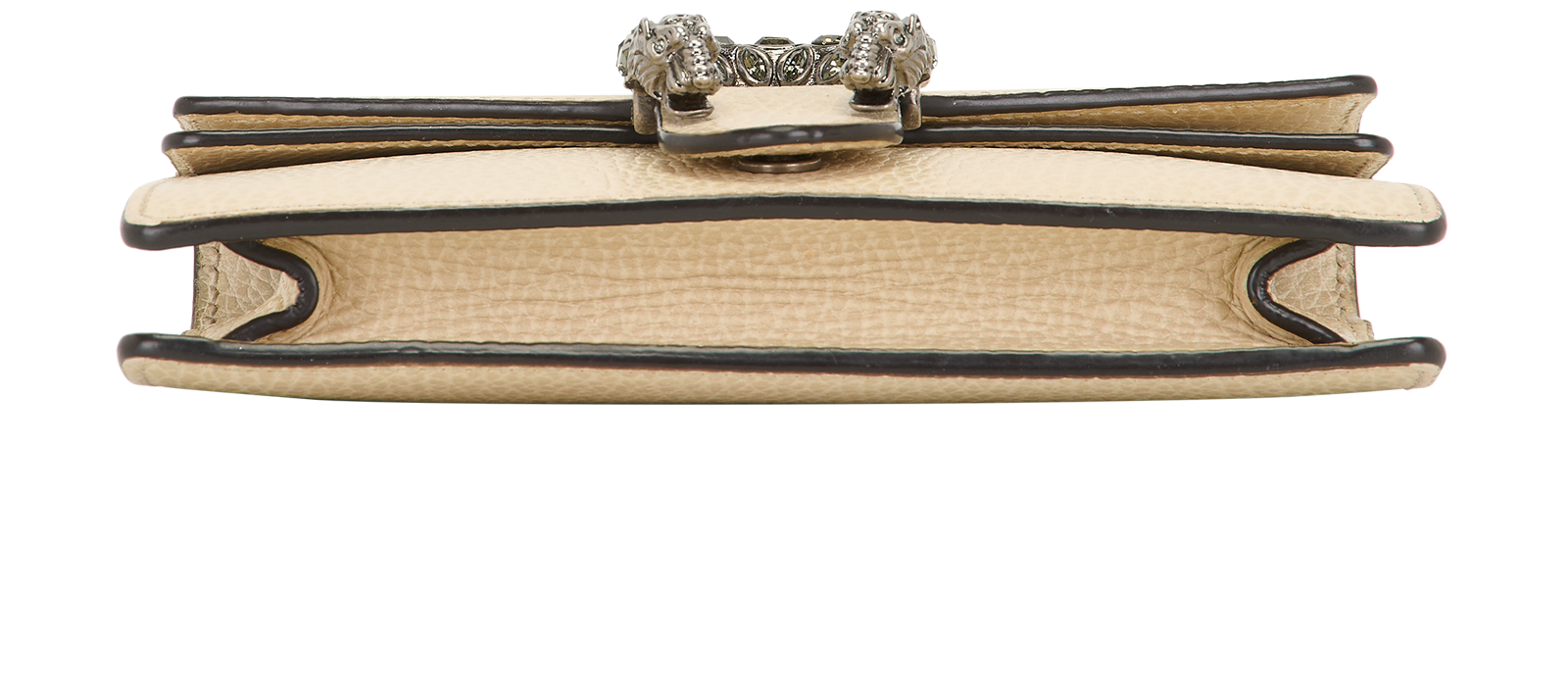 Dionysus Super Mini Shoulder Bag, &pound;495, Handbags, Beige, Leather, Top view